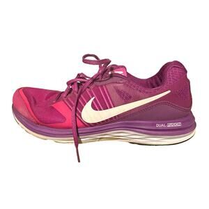 Nike Dual Fusion X Running Shoes, Purple, Size 9.5, Women's